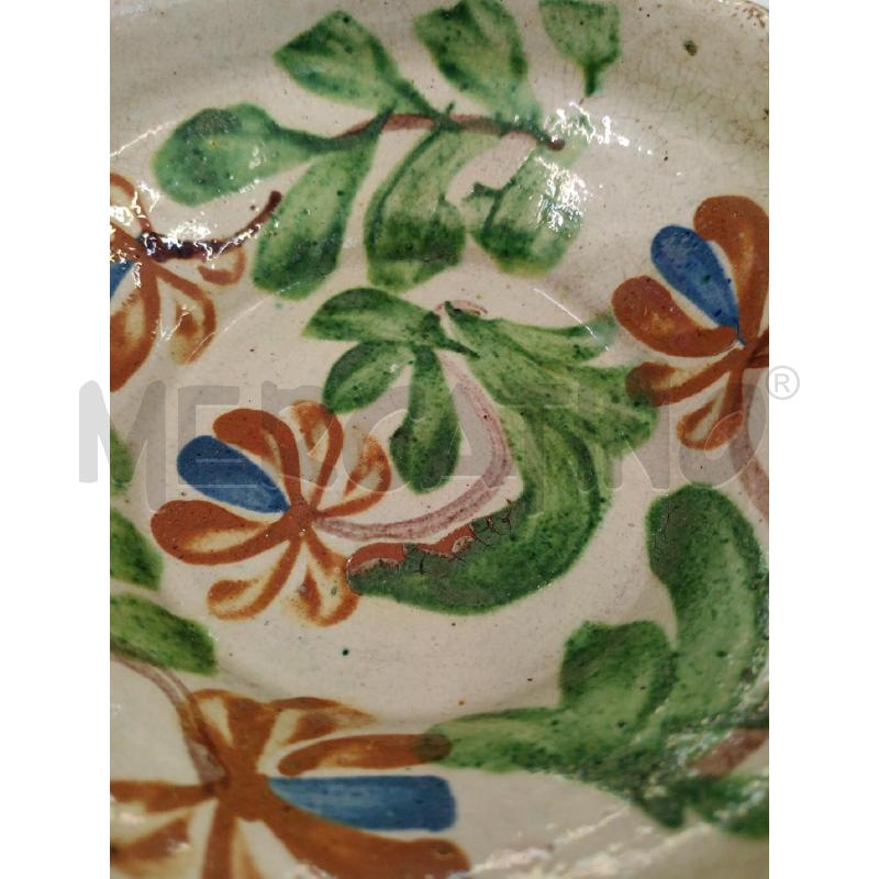 CIOTOLA TERRACOTTA FLOREALE | Mercatino dell'Usato Milano centrale 3