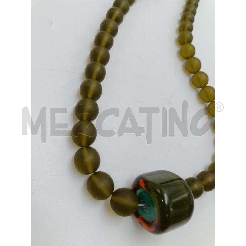 COLLANA MURANO SENT MILANO VERDE | Mercatino dell'Usato Milano centrale 4