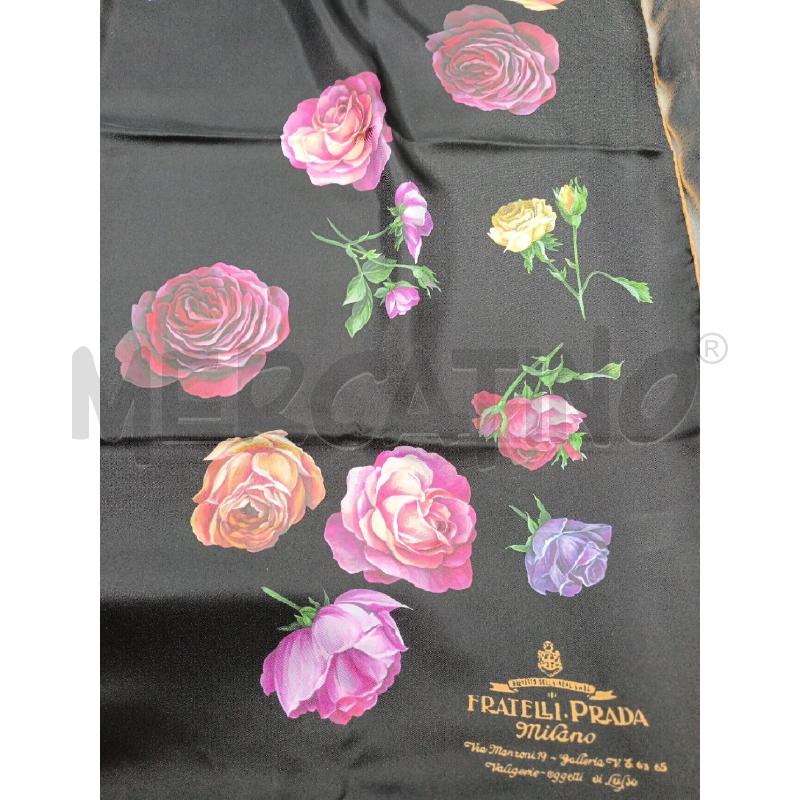 FOULARD PRADA NERO  | Mercatino dell'Usato Milano centrale 2