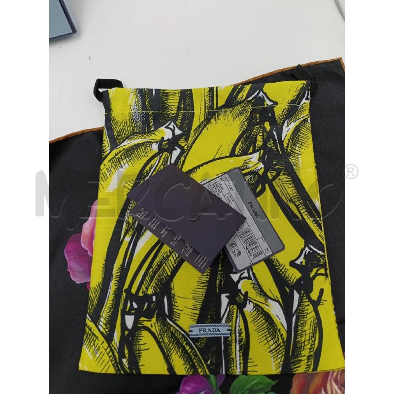 FOULARD PRADA NERO  | Mercatino dell'Usato Milano centrale 5