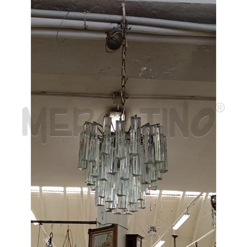 LAMPADARIO PENDENTI CRISTALLO | Mercatino dell'Usato Milano centrale 3