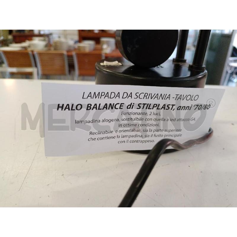 LAMPADA HALO BALANCE DI STILPLAST 70/80 | Mercatino dell'Usato Milano centrale 2