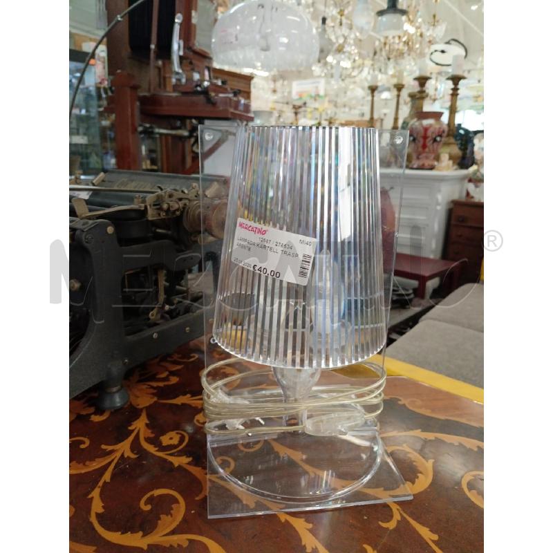 LAMPADA KARTELL TRASPARENTE | Mercatino dell'Usato Milano centrale 1