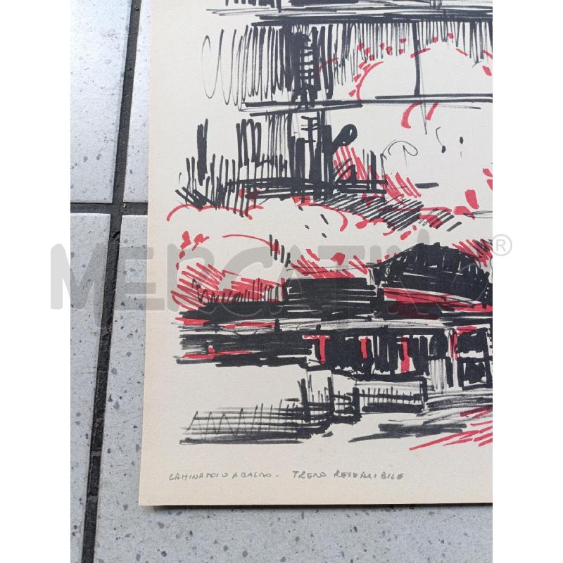 LITOGRAFIA RENATO CENNI LAMINATOIO A CALDO-TRENO | Mercatino dell'Usato Milano centrale 3