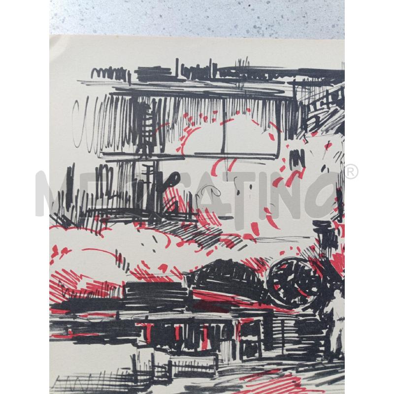 LITOGRAFIA RENATO CENNI LAMINATOIO A CALDO-TRENO | Mercatino dell'Usato Milano centrale 4