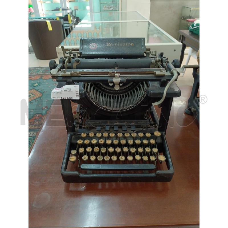 MACCHINA DA SCRIVERE REMINGTON  | Mercatino dell'Usato Milano centrale 1