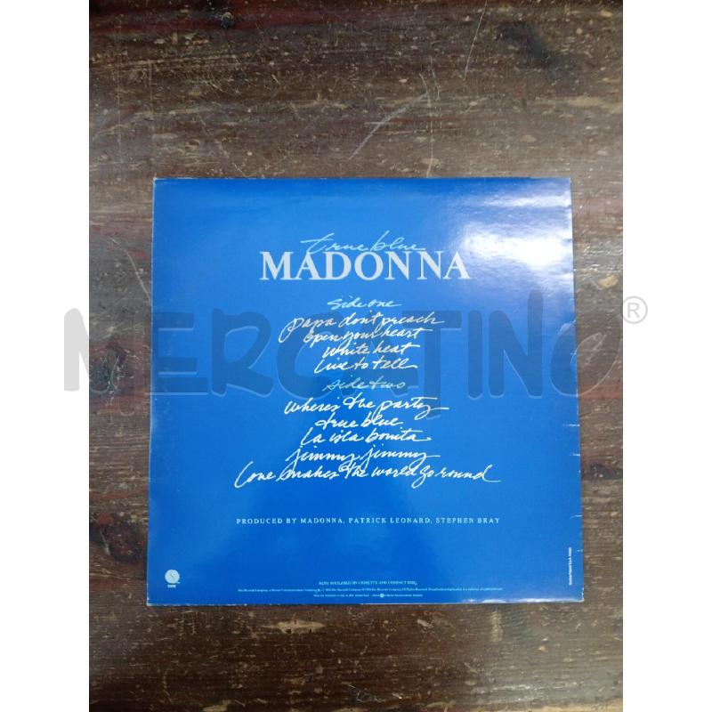 MADONNA - TRUE BLUE  | Mercatino dell'Usato Milano centrale 2