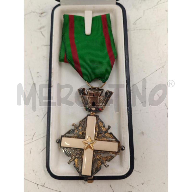 MEDAGLIA CROCE AL MERITO CAVALIERE REP.  | Mercatino dell'Usato Milano centrale 3