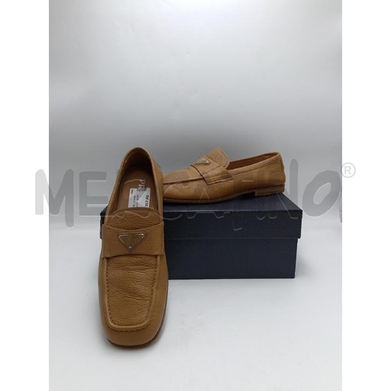 MOCASSINI PRADA UOMO PELLE  | Mercatino dell'Usato Milano centrale 1