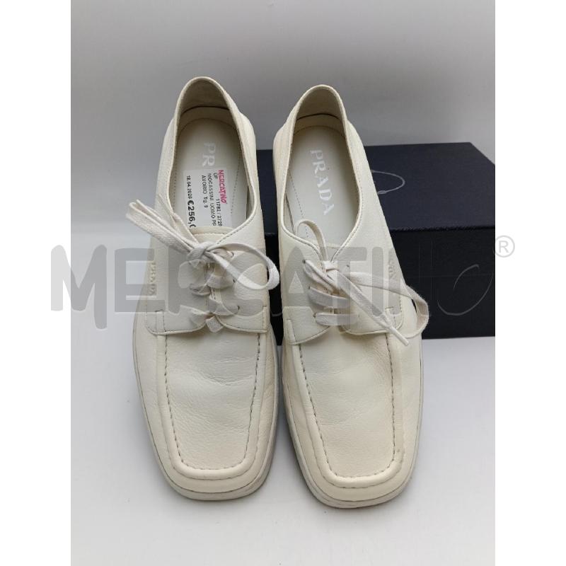 MOCASSINI  UOMO PRADA AVORIO | Mercatino dell'Usato Milano centrale 2