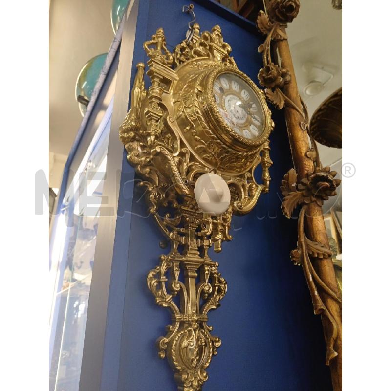 OROLOGIO DA MURO IN OTTONE  | Mercatino dell'Usato Milano centrale 3
