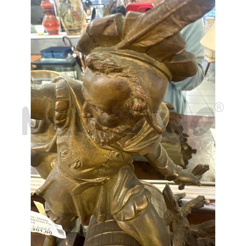 OROLOGIO PARIGINA FIGURA MASCHILE  | Mercatino dell'Usato Milano centrale 3