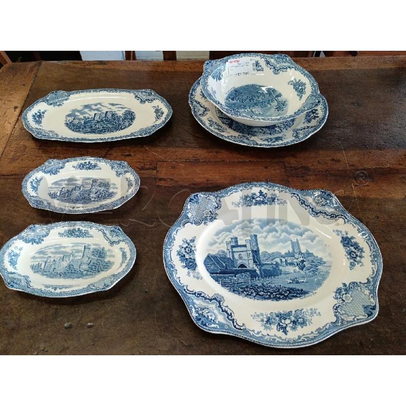 PIATTI INGLESI DECORO BLU  | Mercatino dell'Usato Milano centrale 1