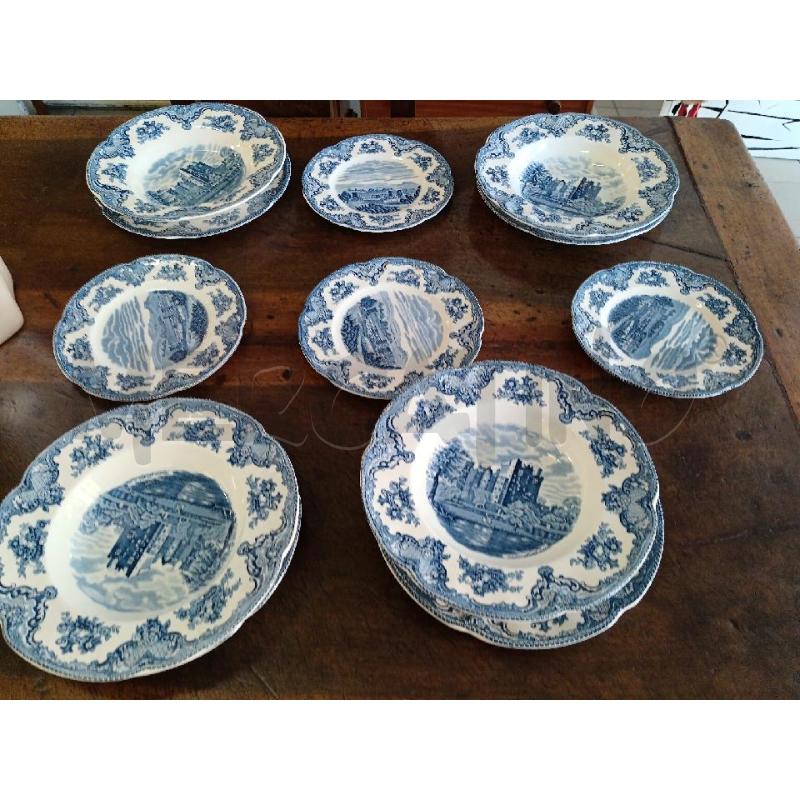 PIATTI INGLESI DECORO BLU  | Mercatino dell'Usato Milano centrale 2