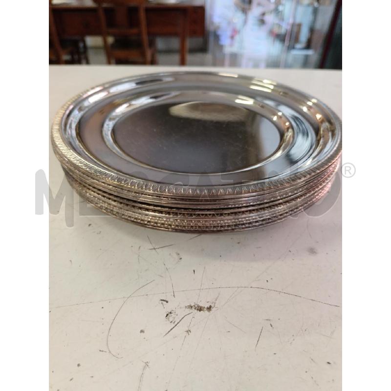 PIATTI PZ. 10 SILVER  | Mercatino dell'Usato Milano centrale 2