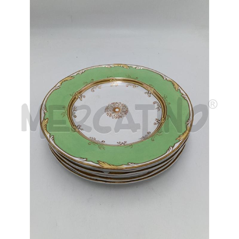 PIATTI PZ. 6 WEDGWOOD VERDI | Mercatino dell'Usato Milano centrale 1