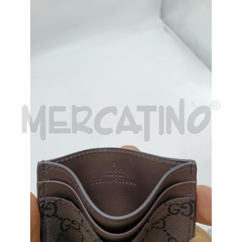 PORTA CARTE GUCCI | Mercatino dell'Usato Milano centrale 2