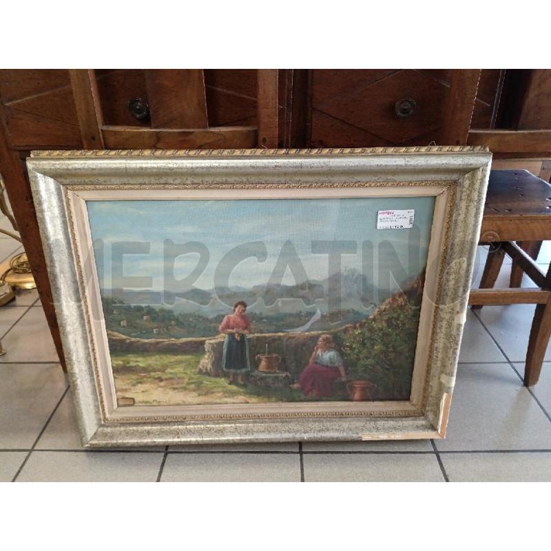 QUADRO ELIDE CAMPLONE MIGLIORI DONNE ALLA FONTE | Mercatino dell'Usato Milano centrale 1