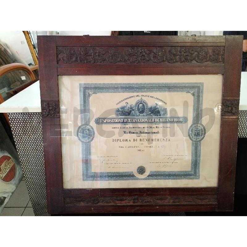 QUADRO ESPOSIZIONE INTERNAZIONALE 1906 | Mercatino dell'Usato Milano centrale 1