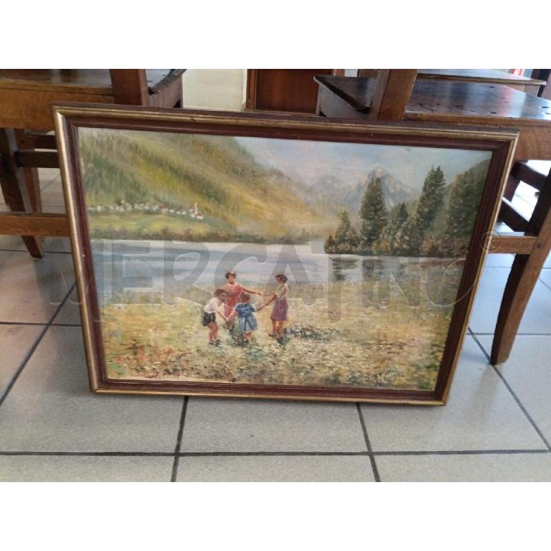 QUADRO GONELLA GIROTONDO BAMBINI | Mercatino dell'Usato Milano centrale 1