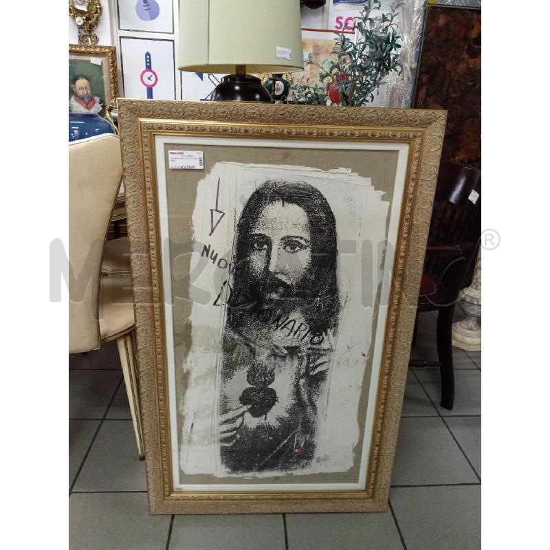 QUADRO MAX KUATTY CRISTO | Mercatino dell'Usato Milano centrale 1