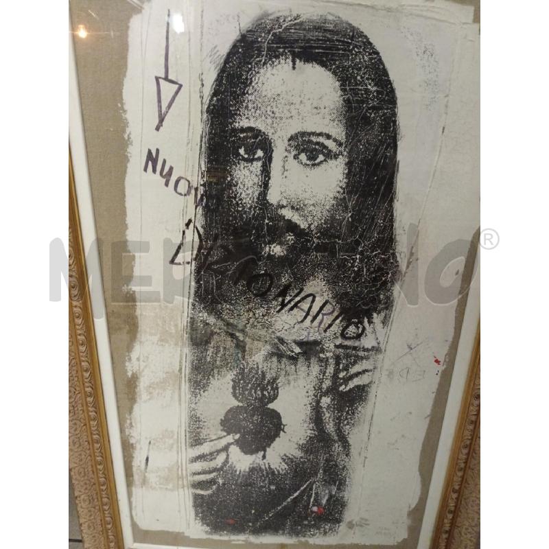 QUADRO MAX KUATTY CRISTO | Mercatino dell'Usato Milano centrale 2