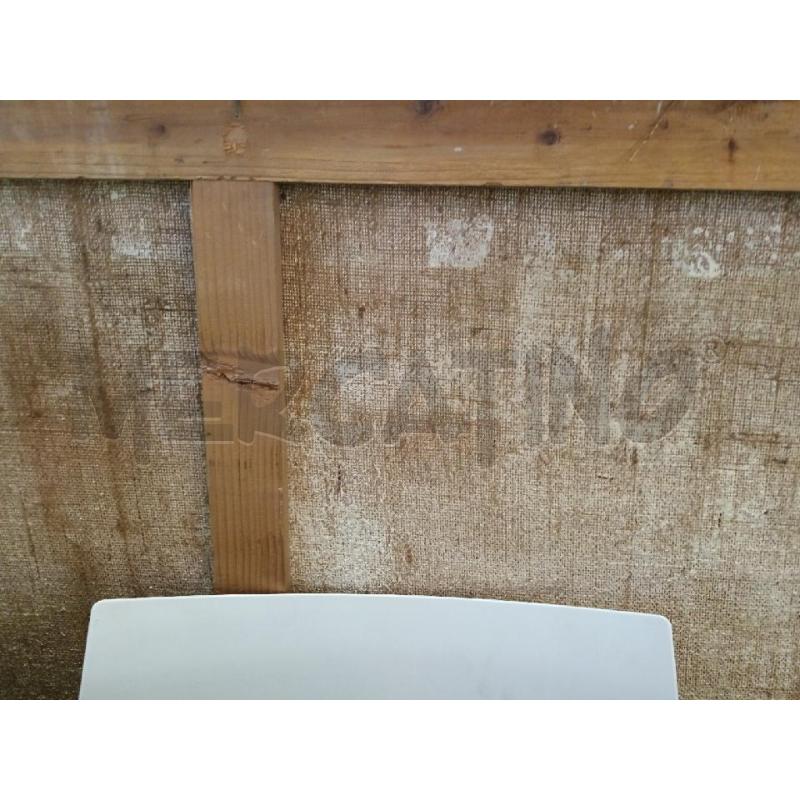 QUADRO OLIO SU TELA RAFIGURANTE ANCIELLE | Mercatino dell'Usato Milano centrale 3