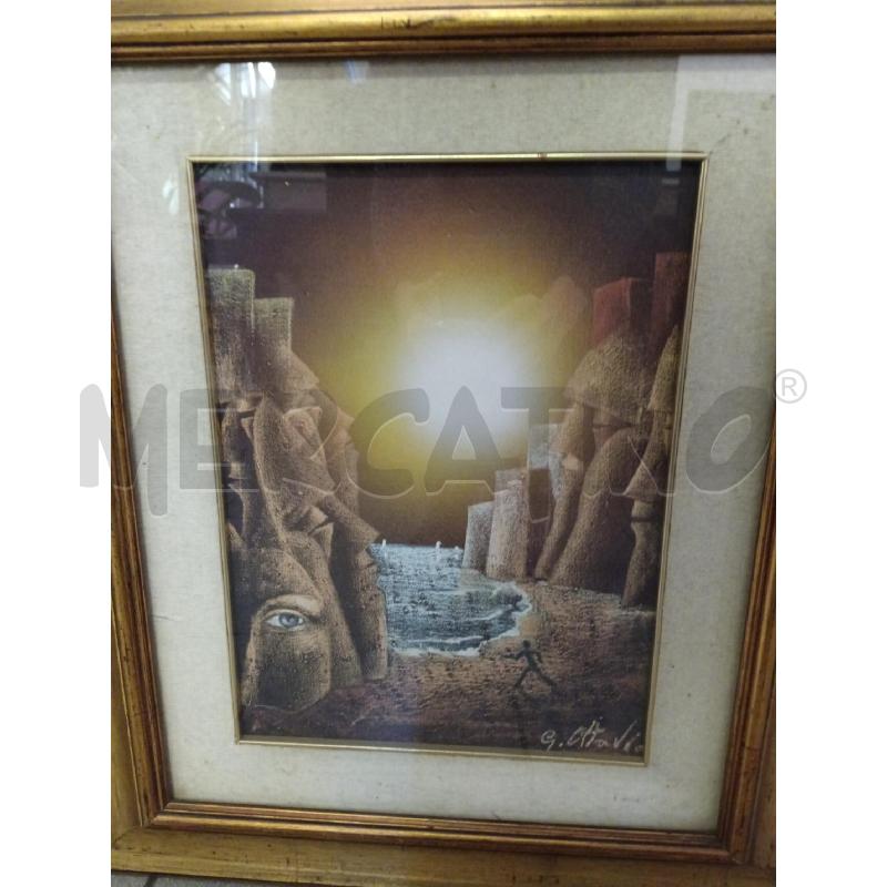 QUADRO OTTAVIANI QUADRO VOLTI  | Mercatino dell'Usato Milano centrale 2