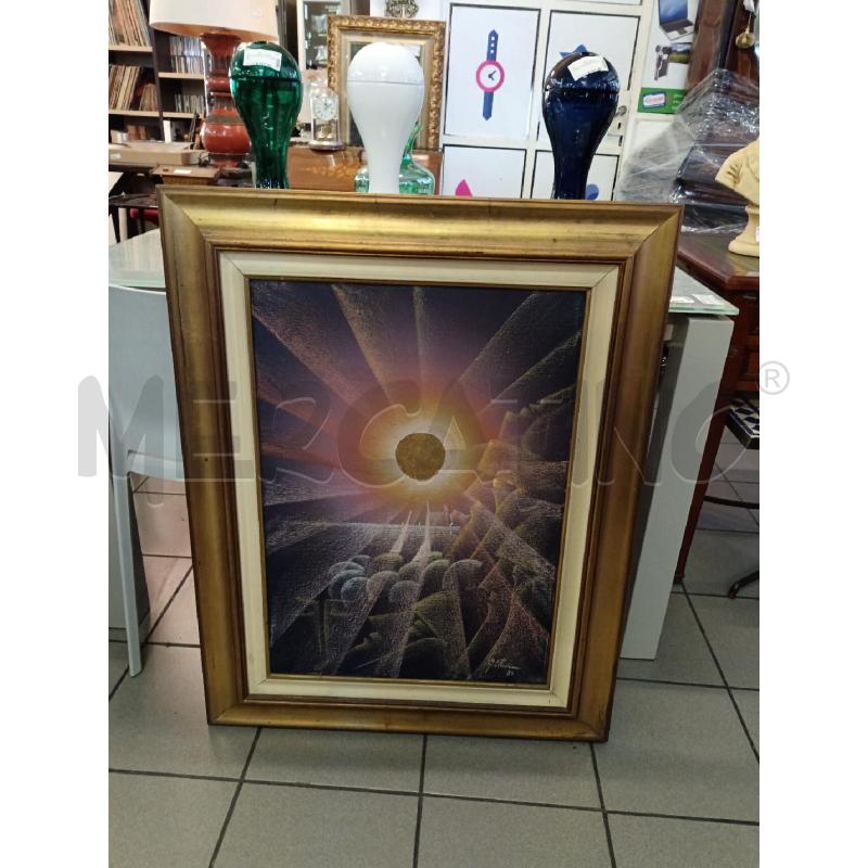 QUADRO OTTAVIANI - IL SOLE 1984 | Mercatino dell'Usato Milano centrale 1