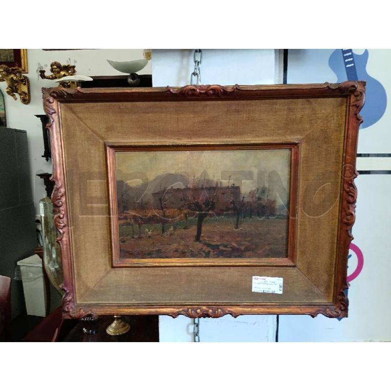 QUADRO PAESAGGIO 1945 | Mercatino dell'Usato Milano centrale 1