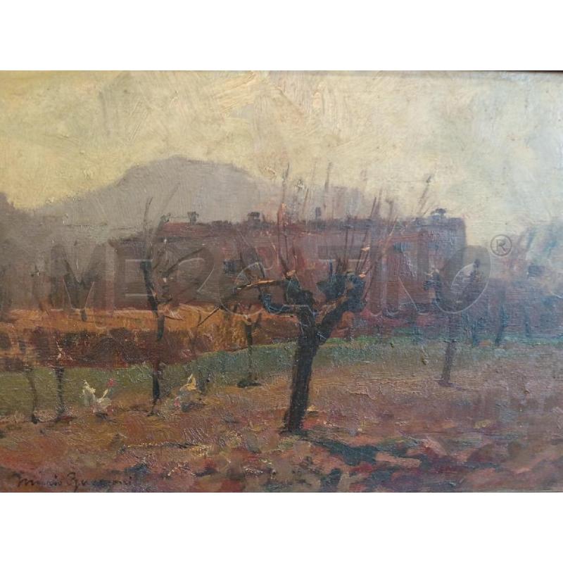 QUADRO PAESAGGIO 1945 | Mercatino dell'Usato Milano centrale 2