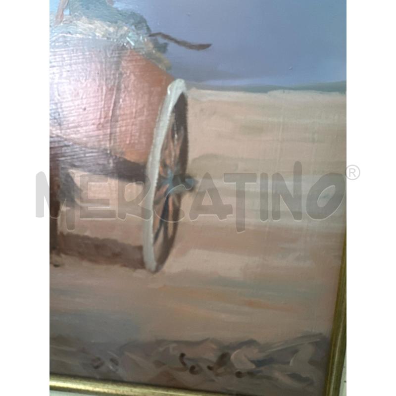 QUADRO RAFIGURANTE CONTADINO | Mercatino dell'Usato Milano centrale 2