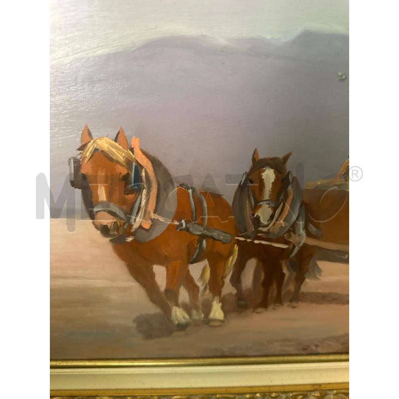 QUADRO RAFIGURANTE CONTADINO | Mercatino dell'Usato Milano centrale 3