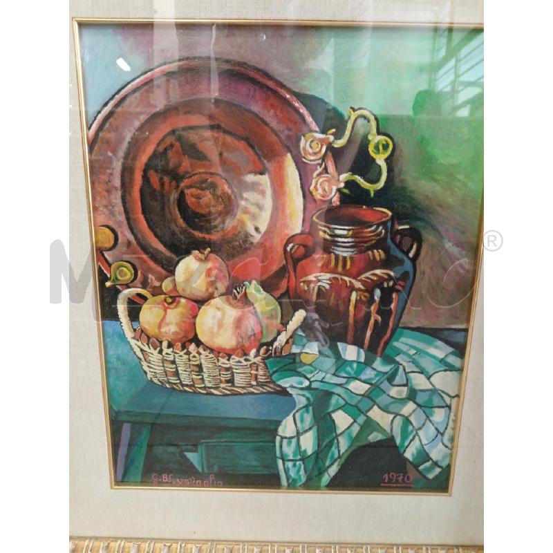 QUADRO RAFIGURANTE NATURA MORTA | Mercatino dell'Usato Milano centrale 2