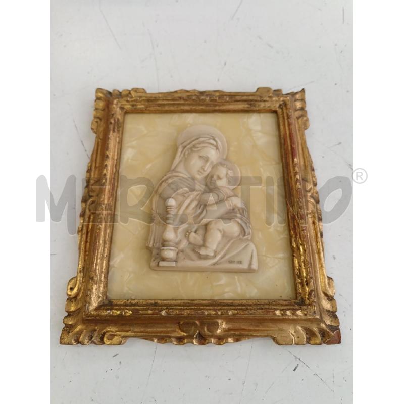 QUADRO RITRATTINO SACRO VERGINE MARIA | Mercatino dell'Usato Milano centrale 1