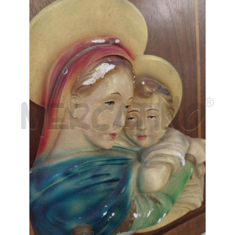 QUADRO SCULTURA MADONNINA  | Mercatino dell'Usato Milano centrale 2