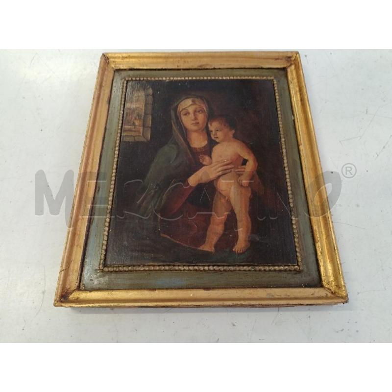 QUADRO VERGINE CON BAMBINO  | Mercatino dell'Usato Milano centrale 1