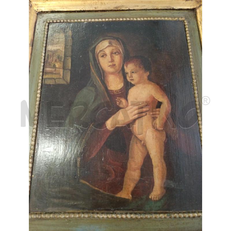 QUADRO VERGINE CON BAMBINO  | Mercatino dell'Usato Milano centrale 2