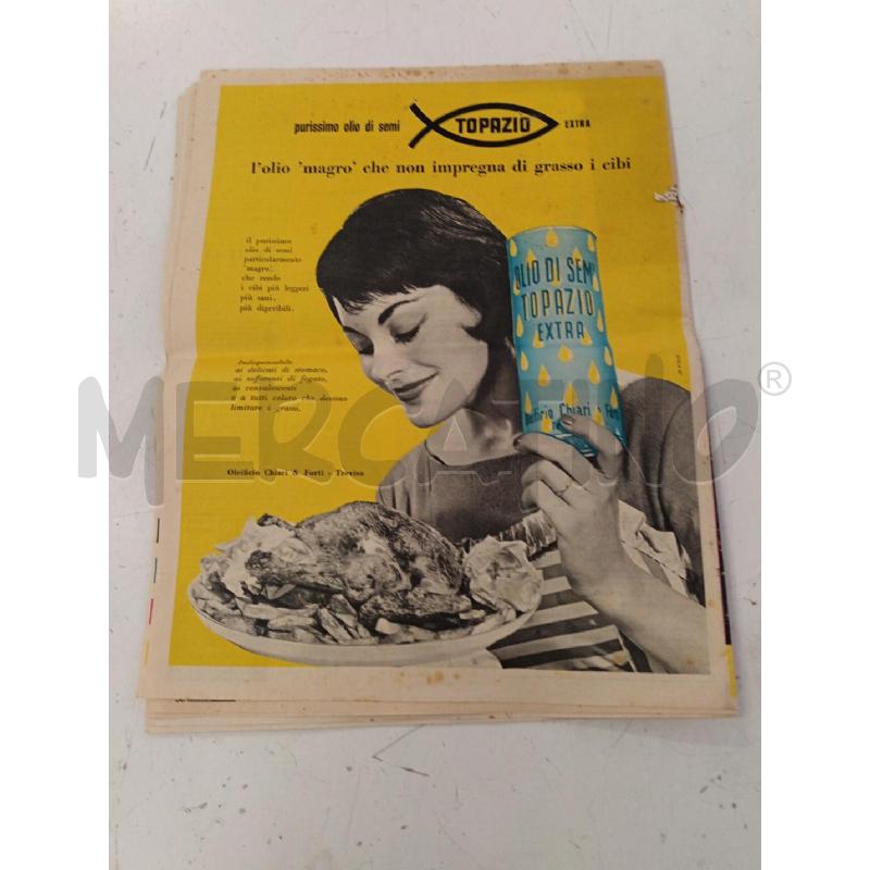RIVISTA VECCHIA TV SORRISI E CANZONI 1961 | Mercatino dell'Usato Milano centrale 2