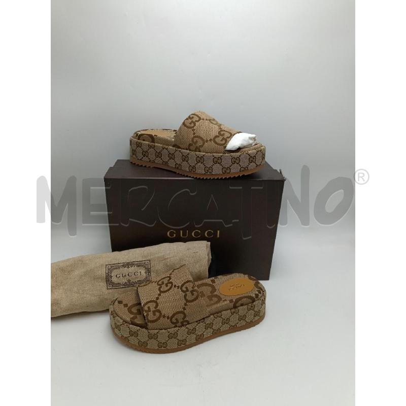 SANDALI PLATEAU GUCCI MONOGRAM | Mercatino dell'Usato Milano centrale 1