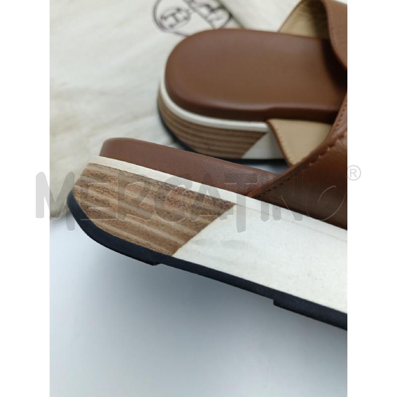 SANDALI UOMO HERMES PELLE | Mercatino dell'Usato Milano centrale 5