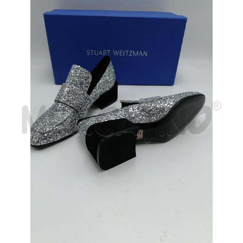 SCARPE DONNA STUART WEITZMAN ARGENTATE | Mercatino dell'Usato Milano centrale 3