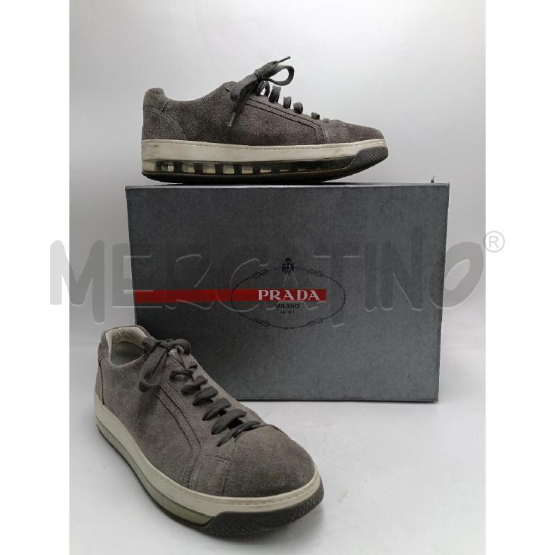 SCARPE UOMO PRADA GRIGIO  | Mercatino dell'Usato Milano centrale 1