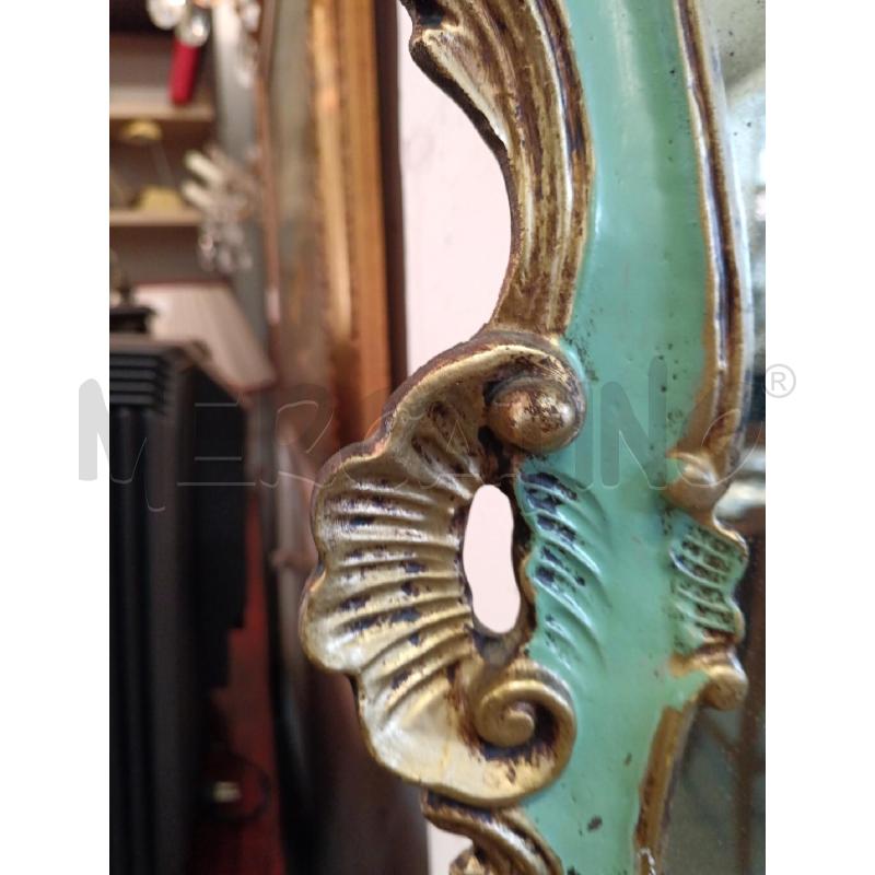 SPECCHIO CORNICE INTAGLI VERDI  | Mercatino dell'Usato Milano centrale 3
