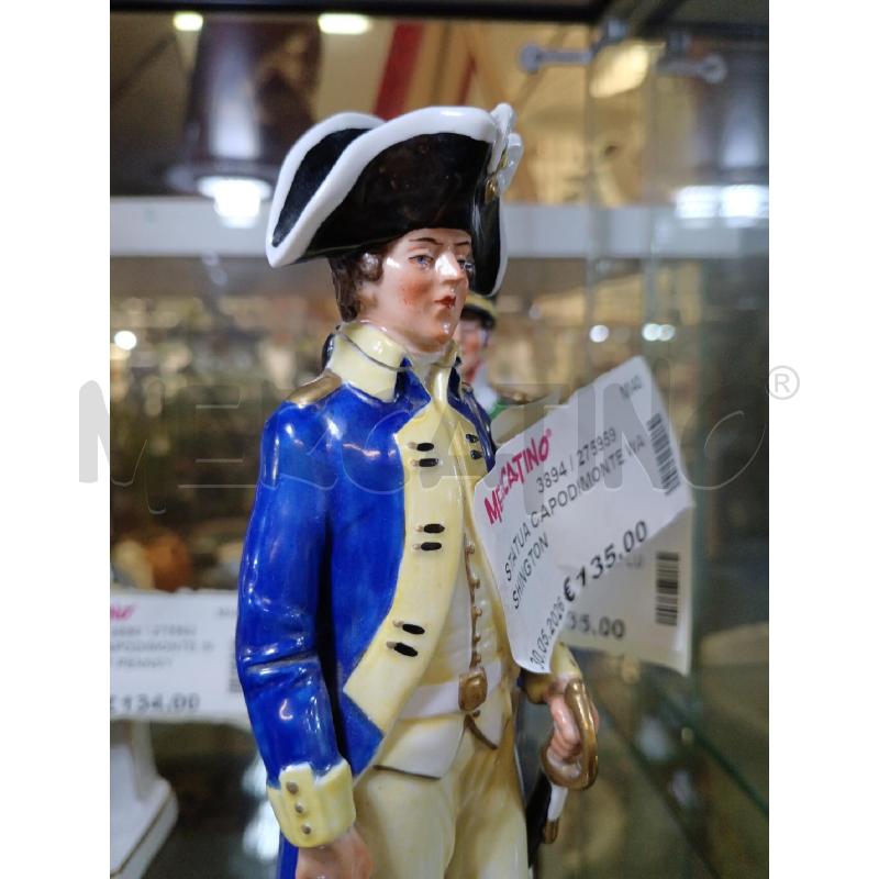 STATUA CAPODIMONTE WASHINGTON  | Mercatino dell'Usato Milano centrale 4