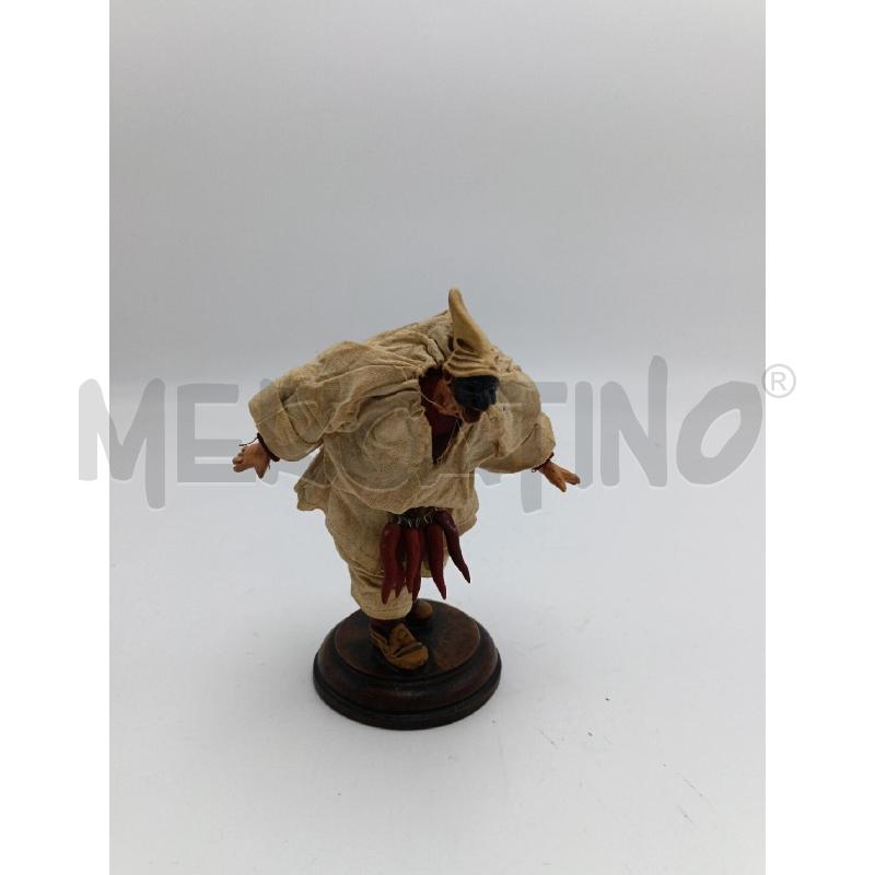 STATUINA PULCINELLA CON GOBBA  | Mercatino dell'Usato Milano centrale 1