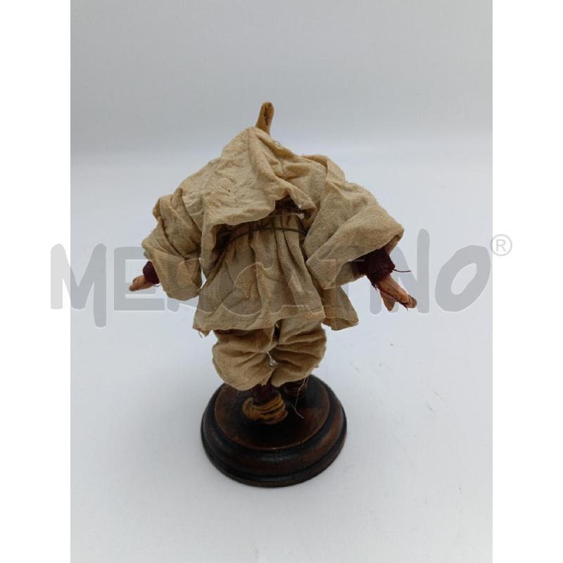 STATUINA PULCINELLA CON GOBBA  | Mercatino dell'Usato Milano centrale 2