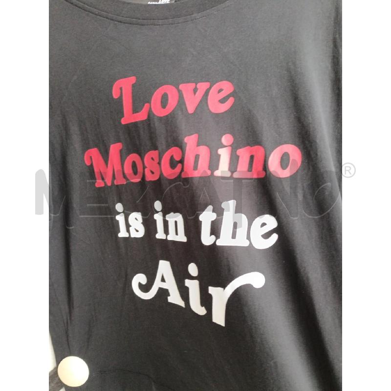 T SHIRT DONNA LOVE  MOSCHINO  | Mercatino dell'Usato Milano centrale 3