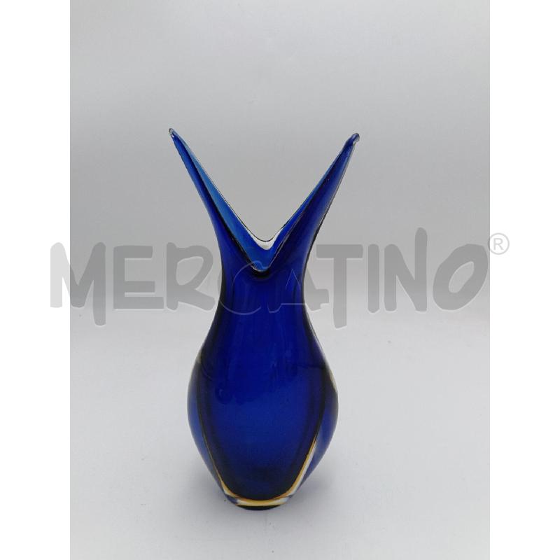 VASETTO VETRO BLU' | Mercatino dell'Usato Milano centrale 1