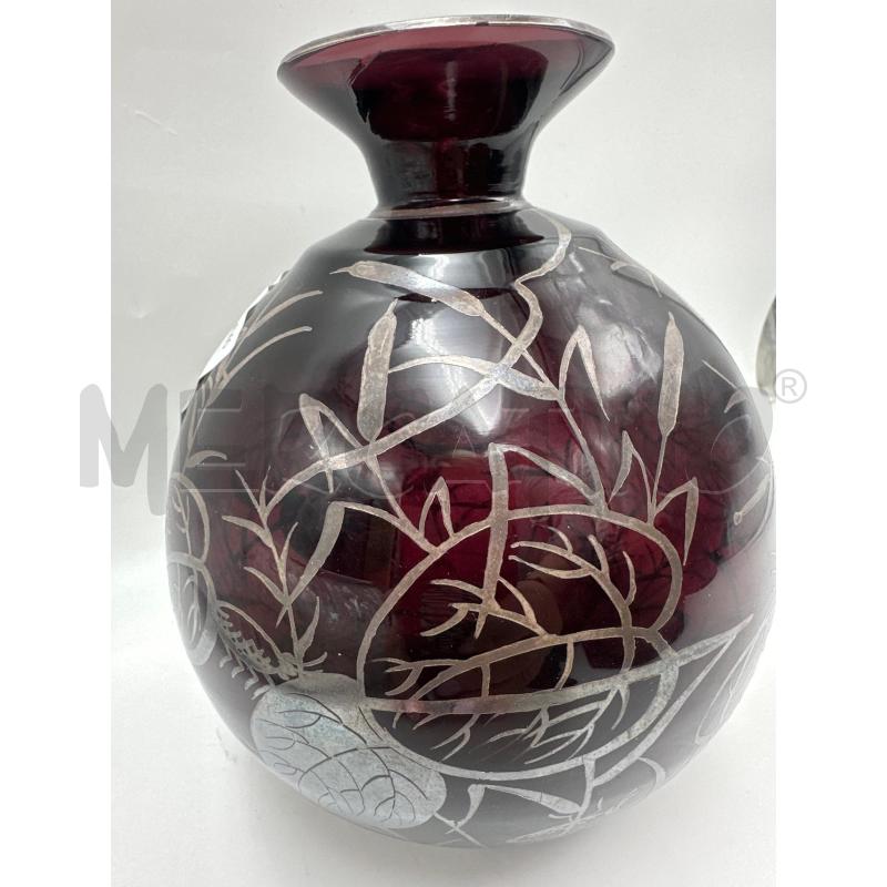 VASO DECORI ARGENTATI  | Mercatino dell'Usato Milano centrale 2